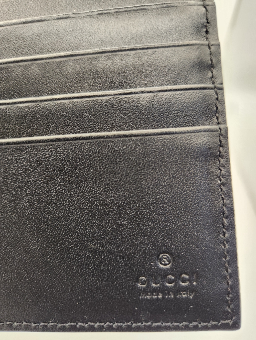 GUCCI Bestiary With Bee Print In Black Bifold Wallet - Picture 5 of 13
